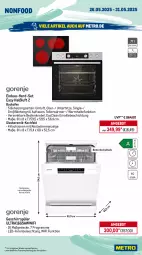 Gazetka promocyjna Metro - Wochen-Angebote - Gazetka - ważna od 31.05 do 31.05.2025 - strona 20 - produkty: angebot, backofen, Bau, beleuchtung, besteck, decke, eis, elle, garraum, gefrierschrank, geschirr, geschirrspüler, glaskeramik, glaskeramik-kochfeld, grill, keramik-kochfeld, kochfeld, kühlschrank, maille, Metro, Ofen, reis, rum, Schal, Schrank, Spektrum, teller, Ti, tiefpreis, tisch