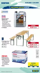 Gazetka promocyjna Metro - Wochen-Angebote - Gazetka - ważna od 31.05 do 31.05.2025 - strona 22 - produkty: angebot, drucker, eis, elle, ente, garnitur, Holz, kraft, lack, Metro, papier, Rauch, reis, Ti, tiefpreis, Zelt