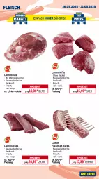Gazetka promocyjna Metro - Wochen-Angebote - Gazetka - ważna od 31.05 do 31.05.2025 - strona 4 - produkty: Abtei, angebot, angebote, aqua, backfisch, decke, Deckel, Dorade, dorade royal, eis, filet, filets, fisch, fleisch, frischfisch, lachs, lachsfilet, lamm, lammkeule, lammlachse, Metro, reis, rwe, Schal, Schale, steak, steaks, Ti, tiefpreis, Wild