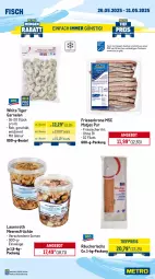 Gazetka promocyjna Metro - Wochen-Angebote - Gazetka - ważna od 31.05 do 31.05.2025 - strona 6 - produkty: angebot, banane, bananen, beere, beeren, beutel, eis, erdbeere, erdbeeren, filet, filets, fisch, fische, Fischer, fleisch, früchte, garnelen, himbeer, himbeere, himbeeren, krone, lachs, matjes, meeresfrüchte, Metro, Nektar, nektarinen, obst, Räucherlachs, reis, Schere, Ti, tiefpreis, Waage