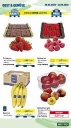 Gazetka promocyjna Metro - Wochen-Angebote - Gazetka - ważna od 31.05 do 31.05.2025 - strona 7 - produkty: angebot, banane, bananen, beere, beeren, beutel, eis, erdbeere, erdbeeren, filet, filets, fisch, fische, Fischer, fleisch, früchte, garnelen, himbeer, himbeere, himbeeren, krone, lachs, matjes, meeresfrüchte, Metro, Nektar, nektarinen, obst, Räucherlachs, reis, Schere, Ti, tiefpreis, Waage
