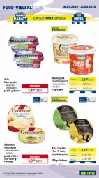 Gazetka promocyjna Metro - Wochen-Angebote - Gazetka - ważna od 31.05 do 31.05.2025 - strona 9 - produkty: angebot, arla, Becher, beutel, bio, bunte salate, eimer, eis, Elan, frischkäse, frucht, fruchtjoghurt, géramont, joghur, joghurt, Käse, mac, milch, obst, paprika, paprika rot, reis, salat, salate, salz, spargel, Spitzpaprika, Ti, tiefpreis, weichkäse, zwiebel, zwiebeln