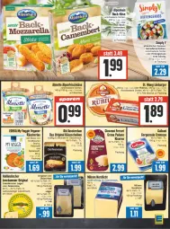 Gazetka promocyjna Edeka - Angebote der Woche - Gazetka - ważna od 30.09 do 30.09.2023 - strona 7 - produkty: almette, alpenfrischkäse, Alpenhain, buch, burger, camembert, creme, deka, dip, eis, frischkäse, galbani, gin, gorgonzola, grana, grana padano, Käse, käsescheiben, leerdammer, LG, Limburger, mac, mehl, Mett, milram, nuss, Old Amsterdam, padano, Rana, reis, riserva, Rubius, St. Mang, Ti, veggie, walnuss