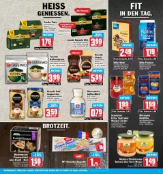 Gazetka promocyjna Aez - Prospekte - Gazetka - ważna od 12.08 do 12.08.2023 - strona 9 - produkty: baguette, bärenmarke, Blüte, brot, Cap, cappuccino, cin, creme, curry, eis, espresso, flasche, jacobs, kaffee, kaffeekapseln, kölln, konfitüre, mac, mango, mestemacher, milch, mövenpick, müsli, natur, natura, Nescafé, nescafé gold, nespresso, nestlé, Ofen, Pumpernickel, reis, Schwartau, sim, steinofen, Steinofen-Baguette, tassimo, Ti, ZTE, zucker