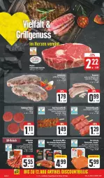 Gazetka promocyjna Edeka - Prospekte - Gazetka - ważna od 20.04 do 20.04.2024 - strona 6 - produkty: bratwurst, brustfilet, burger, discount, eis, filet, fleisch, gin, grill, grillfackeln, hamburger, marinade, paprika, pute, putenbrust, putenbrustfilet, reis, schnitten, schwein, schweine, schweinefleisch, steak, steaks, Ti, wein, weine, würfel, wurst, ZTE