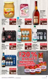 Gazetka promocyjna Kaufland - Gazetka - ważna od 19.10 do 19.10.2022 - strona 13 - produkty: Alwa, angebot, angebote, apfel, apfelmus, auer, Bau, eis, fleisch, fleischsalat, gin, gurke, Holz, lichtenauer, limo, mineralwasser, Mineralwasser Medium, pils, pilsner, premium pils, rezept, salat, Ti, wasser, wein, weinbrand, wilthener