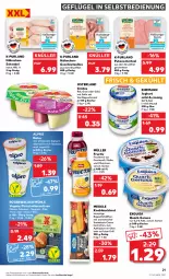 Gazetka promocyjna Kaufland - Gazetka - ważna od 19.10 do 19.10.2022 - strona 21 - produkty: alpro, angebot, angebote, baguette, Becher, brot, brustfilet, creme, ehrmann, eis, exquisa, filet, fleisch, Fleischalternative, frucht, fruchtsaft, Geflügel, geschnetzeltes, grill, grütze, Hähnchengeschnetzeltes, hähnchenschenkel, henkel, joghur, joghurt, joghurt mild, knoblauch, mac, meggle, Müller, natur, nuggets, nuss, Ofen, purland, pute, putenschnitzel, quark, rügenwalder, rügenwalder mühle, saft, Schal, schenkel, schnitten, schnitzel, soja, Soße, Ti, tisch, vanille, Vegane Fleisch, vita, Vitamine, Zelt