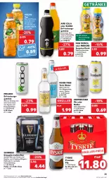 Gazetka promocyjna Kaufland - Gazetka - ważna od 19.10 do 19.10.2022 - strona 25 - produkty: Afri Cola, alkohol, angebot, angebote, bier, Blüte, cola, drink, eis, fever-tree, frucht, getränk, getränke, gin, Guinness, holunder, holunderblüte, ingwer, leine, limo, limonade, mac, Mixgetränk, Nektar, oder radler, orange, Paw Patrol, pfirsich, pils, radler, tee, Ti, tonic, tonic water, tyskie, volvic, zitrone, zitronen, zucker