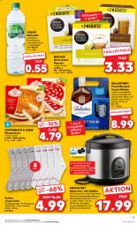 Gazetka promocyjna Kaufland - Gazetka - ważna od 19.10 do 19.10.2022 - strona 7 - produkty: Alwa, angebot, angebote, ball, Ballantine's, Bau, baumwolle, Becher, blended scotch, blended scotch whisky, cola, coppenrath, decke, Deckel, dolce gusto, drink, eis, elle, Gläser, Kocher, Löffel, Meister, Messbecher, mineralwasser, natur, natürliches mineralwasser, Nescafé, Pfau, reis, rel, schoko, schokolade, scotch, scotch whisky, socken, Ti, topf, torte, vanille, volvic, wasser, whisky, wolle