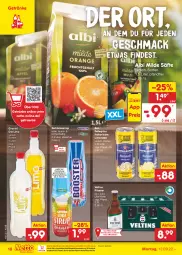 Gazetka promocyjna Netto Marken-Discount - Filial-Angebote - Gazetka - ważna od 17.09 do 17.09.2022 - strona 18 - produkty: bestpreis, eis, elle, getränk, getränke, getränkesirup, granini, granini die limo, limo, limonade, mac, ndk, pils, pilsener, reis, säfte, san pellegrino, sirup, Ti, veltins, veltins pilsener, versandkostenfrei