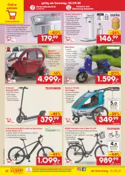 Gazetka promocyjna Netto Marken-Discount - Filial-Angebote - Gazetka - ważna od 17.09 do 17.09.2022 - strona 26 - produkty: akku, Behälter, Bona, Buggy, E-Bike, edelstahl, eis, eismaschine, flasche, Kette, Kinder, kompressor, LG, Mountainbike, ndk, nexus, pet-flasche, Reinigung, reis, Roller, Schal, Schale, scooter, shimano, Sorbet, Sport, Ti, tuc, versandkostenfrei, wasser, wassersprudler, Yo, yoghurt