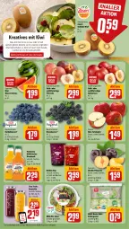 Gazetka promocyjna Rewe - Prospekte - Gazetka - ważna od 20.07 do 20.07.2024 - strona 4 - produkty: avocado, Becher, beere, beeren, brombeere, brombeeren, coupon, cranberry, direktsaft, eis, eisbergsalat, Elan, elle, fleisch, gin, gouda, heidelbeere, heidelbeeren, kiwi, melone, Nektar, nektarinen, pfirsich, pfirsiche, pflaume, pflaumen, reis, rewe beste wahl, rezept, rezepte, rote tafeläpfel, saft, salat, Schal, Schale, smoothie, spinat, tafeläpfel, Ti, true fruits, valensina, wasser, wassermelone, zespri