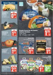 Gazetka promocyjna Edeka - Prospekte - Gazetka - ważna od 07.09 do 07.09.2024 - strona 12 - produkty: almette, almkäse, bavaria blu, bergader, coupon, deutscher weichkäse, eis, frischkäse, frischkäsezubereitung, Käse, Mett, oder almkäse, Old Amsterdam, reis, rel, Ria, schnittkäse, Ti, weichkäse, zott, zottarella, zottarella minis, ZTE