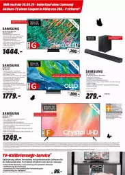 Gazetka promocyjna Media Markt - Prospekte - Gazetka - ważna od 29.04 do 29.04.2023 - strona 2 - produkty: brie, decke, dvb, eis, elle, fernseher, Germ, HDMI, lautsprecher, ndk, Nuance, qled, reis, Samsung, sim, Software, soundbar, Spezi, Stier, Subwoofer, Ti, tisch, tuner, uhd, uhd tv, usb