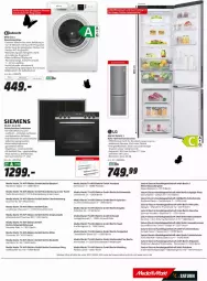 Gazetka promocyjna Media Markt - Prospekte - Gazetka - ważna od 29.04 do 29.04.2023 - strona 6 - produkty: alexa, arlo, auer, auto, Bad, Bau, Berger, brunnen, dell, einbauherd, einbauherdset, eis, Elektro, elle, ente, fisch, garraum, gefrierkombination, herdset, kölln, lebensmittel, LG, mac, mediamarkt, Reinigung, Rondell, rum, siemens, Ti, Tiere, tisch, waschmaschine, ZTE