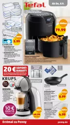 Gazetka promocyjna Penny - Prospekte - Gazetka - ważna od 10.09 do 10.09.2022 - strona 21 - produkty: auto, eier, eis, elle, frischhaltedosen, kaffee, kaffeespezialitäten, Kapselmaschine, korb, mikrowelle, pfanne, Schal, schubladen, Signal, Spezi, tefal, Ti, timer, tisch, wasser, wassertank