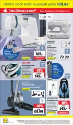 Gazetka promocyjna Lidl - Wochen-Highlights im Onlineshop - Gazetka - ważna od 10.12 do 10.12.2023 - strona 2 - produkty: angebot, angebote, aqua, AquaPur, auto, bodenstaubsauger, bügel, Bügelstation, bügeltisch, computer, dampfbügelstation, Dampfgenerator, dell, eis, Elektro, elle, HP, Mode, Nähmaschine, ndk, pute, reis, rel, Schal, Schale, silvercrest, staubsauger, Tasche, telefon, Ti, tisch, trolley, uhr, wasser, wassertank