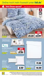 Gazetka promocyjna Lidl - Wochen-Highlights im Onlineshop - Gazetka - ważna od 10.12 do 10.12.2023 - strona 8 - produkty: angebot, angebote, Bau, baumwolle, bett, bettwäsche, eis, elle, Ergee, gin, kissen, kissenhülle, kopfkissen, nackenstützkissen, ndk, reis, rel, Ria, Schal, Schale, steppbett, telefon, Ti, Trockner, uhr, wasser, weck, wolle