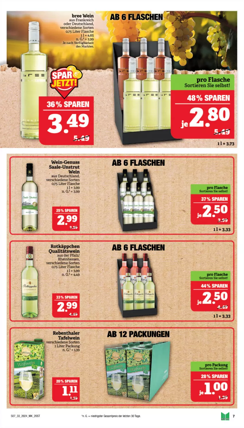 Aktueller Prospekt Marktkauf - Prospekt - von 11.08 bis 17.08.2024 - strona 7 - produkty: bree, eis, flasche, reis, rotkäppchen, wein, ZTE