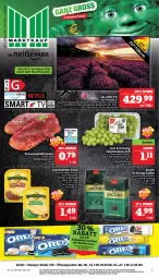 Gazetka promocyjna Marktkauf - Prospekt - Gazetka - ważna od 17.08 do 17.08.2024 - strona 1 - produkty: deo, elle, ente, Ergee, HDMI, hüftsteak, hüftsteaks, Käse, leerdammer, LG, natur, schwein, schweine, steak, steaks, tafeltrauben, tee, Ti, trauben, usb, wein, weine