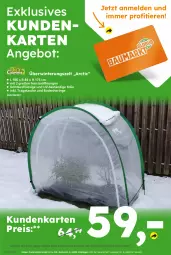 Gazetka promocyjna - Gazetka - ważna od 25.10 do 25.10.2025 - strona 10 - produkty: angebot, eis, fenster, globus fachmärkte, hering, reis, ring, Tasche, Ti, Tiere, tragetasche, Zelt