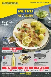 Gazetka promocyjna Metro - GastroJournal - Gazetka - ważna od 15.05 do 15.05.2024 - strona 1 - produkty: ananas, champignon, champignons, chardonnay, edelstahl, fisch, fische, Fischer, flasche, frischkäse, früchte, früchten, getränk, getränke, grand sud, herdarten, kappa, Käse, küche, Küchen, lack, Metro, Palette, pfanne, Rauch, Schal, Schale, Schere, scholl, Schütze, Ti, tisch, Wild