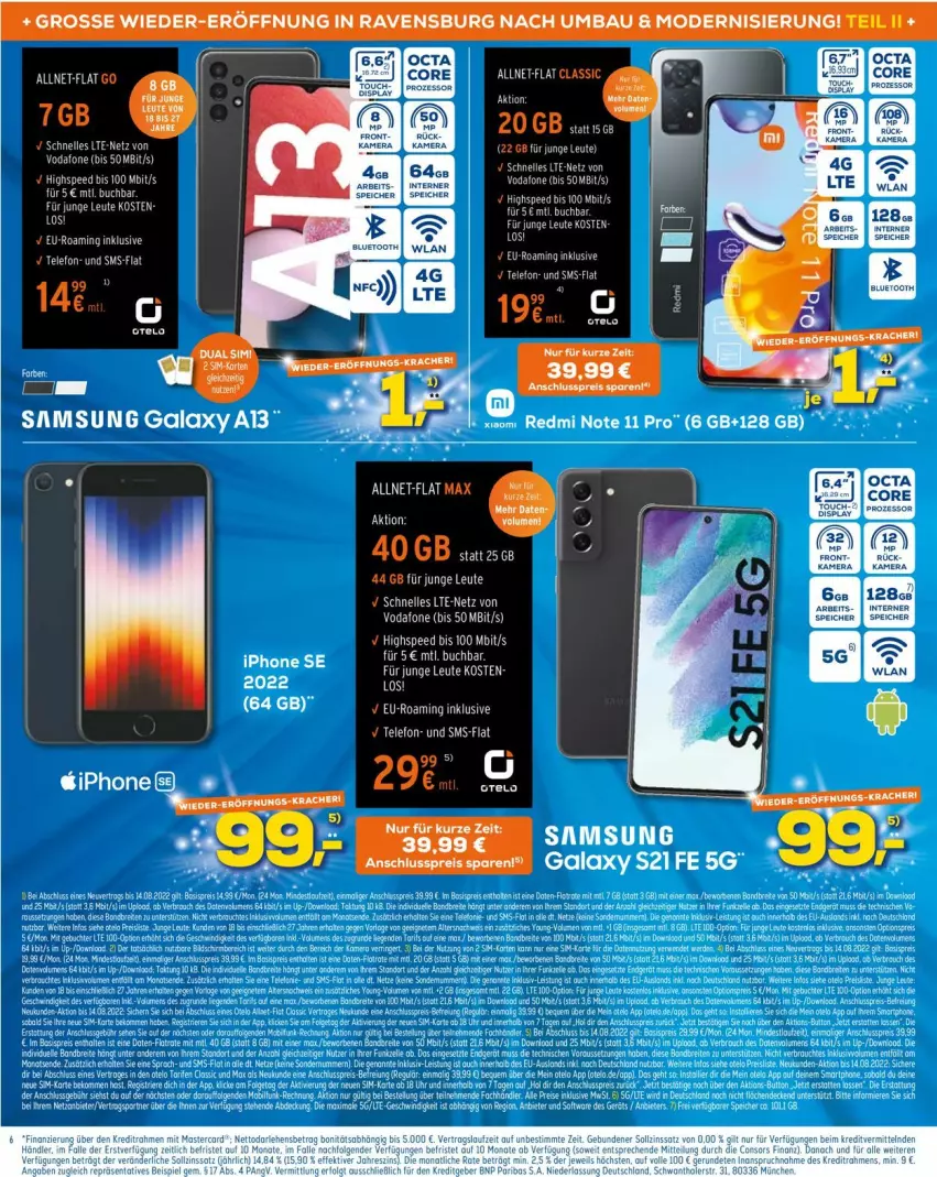 Aktueller Prospekt Euronics - Prospekte - von 10.08 bis 17.08.2022 - strona 6 - produkty: eis, kamera, mastercard, reis, Samsung, samsung galaxy, Samsung Galaxy S, Samsung Galaxy S21, spee, tee, telefon, Ti, vodafone