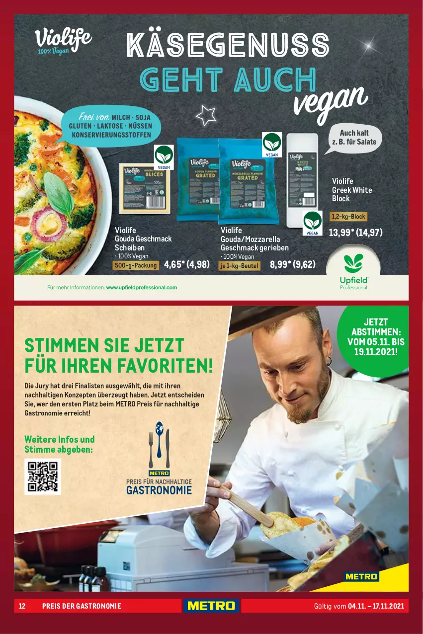 Aktueller Prospekt Metro - GastroJournal - von 04.11 bis 17.11.2021 - strona 12