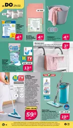 Gazetka promocyjna Netto - Woche 9 - Gazetka - ważna od 02.03 do 02.03.2024 - strona 18 - produkty: akku, auer, Bau, baumwolle, Behälter, bürste, bürsten, eis, elle, geschirr, geschirrtücher, mikrofaser, möbel, perlen, Reinigung, Ria, ring, Schütze, Seife, Soda, Sofa, Ti, Tiere, Trockner, tücher, Wanne, wäschetrockner, wolle, ZTE