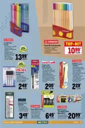 Gazetka promocyjna Metro - Office Spezial - Gazetka - ważna od 10.08 do 10.08.2022 - strona 13 - produkty: auto, Bau, Bleistift, boss, Brei, decke, eis, elle, ente, Fineliner, gin, Holz, kraft, LG, natur, natura, office, papier, reis, Roller, Rubin, rwe, shake, stabilo, stifte, teller, textmarker, Ti, tisch, Tischset, top-hit, trolli, wasser
