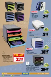 Gazetka promocyjna Metro - Office Spezial - Gazetka - ważna od 10.08 do 10.08.2022 - strona 16 - produkty: brie, din a4, eis, ente, Kette, korb, lack, magazin, office, papier, reis, Ria, schubladen, Ti, top-hit