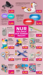 Gazetka promocyjna Kodi - Prospekte - Gazetka - ważna od 16.06 do 16.06.2024 - strona 4 - produkty: ball, batterie, batterien, Becher, eimer, eis, eisbecher, fanta, Kreide, planschbecken, ring, rwe, Sandspielzeug, schwimmring, spielzeug, Ti, ventilator, wasser, Wasserball, Wasserballons, wasserpistole