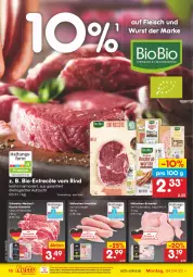 Gazetka promocyjna Netto Marken-Discount - Filial-Angebote - Gazetka - ważna od 09.04 do 09.04.2022 - strona 16 - produkty: bio, eis, entrecôte, filet, fleisch, hähnchen-schenkel, henkel, kotelett, natur, ndk, reis, rind, schenkel, schwein, schweine, Ti, versandkostenfrei, wein, weine, wurst