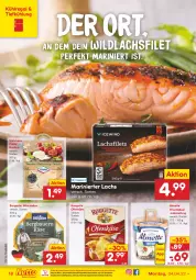 Gazetka promocyjna Netto Marken-Discount - Filial-Angebote - Gazetka - ważna od 09.04 do 09.04.2022 - strona 18 - produkty: almette, bergader, eis, filet, frischkäse, Käse, kühlregal, lachs, lachsfilet, Mett, ndk, Ofen, Ofenkäse, pasta, regal, reis, rouge, rougette, steinhaus, Ti, versandkostenfrei, weichkäse, Wild, wildlachs