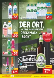 Gazetka promocyjna Netto Marken-Discount - Filial-Angebote - Gazetka - ważna od 09.04 do 09.04.2022 - strona 20 - produkty: Alwa, bio, brause, burger, eis, elle, erfrischungsgetränk, getränk, getränke, mac, mineralwasser, natur, natürliches mineralwasser, ndk, reis, rel, robby, sac, tee, Ti, versandkostenfrei, volvic, wasser