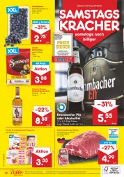 Gazetka promocyjna Netto Marken-Discount - Filial-Angebote - Gazetka - ważna od 09.04 do 09.04.2022 - strona 40 - produkty: alkohol, angebot, angebote, beere, beeren, Cap, captain morgan, discount, gin, heidelbeere, heidelbeeren, Holz, kaffee, Kinder, kinder schokolade, kracher, krombache, krombacher, krombacher pils, marken-discount, oder yogurette, original spiced gold, pils, Schal, Schale, schoko, schokolade, schwein, schweine, senseo, Ti, uhr, wein, weine, Yo, yogurette, ZTE