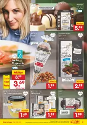 Gazetka promocyjna Netto Marken-Discount - Filial-Angebote - Gazetka - ważna od 09.04 do 09.04.2022 - strona 9 - produkty: ACC, angebot, Cap, cappuccino, Carpaccio, cin, Datteln, eier, eierlikör, kaffee, Konserven, lachs, LG, likör, mandel, Muffin, muffins, obst, orange, orangen, pralinen, rum, schoko, schokolade, Ti, vanille, würfel, zitrone, zitronen, ZTE