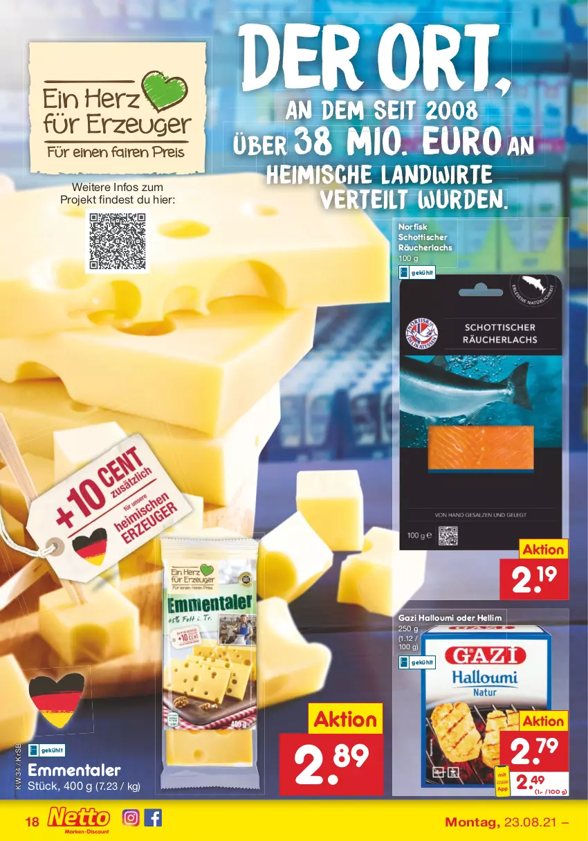 Aktueller Prospekt Netto Marken-Discount - Filial Angebote - von 23.08 bis 28.08.2021 - strona 18