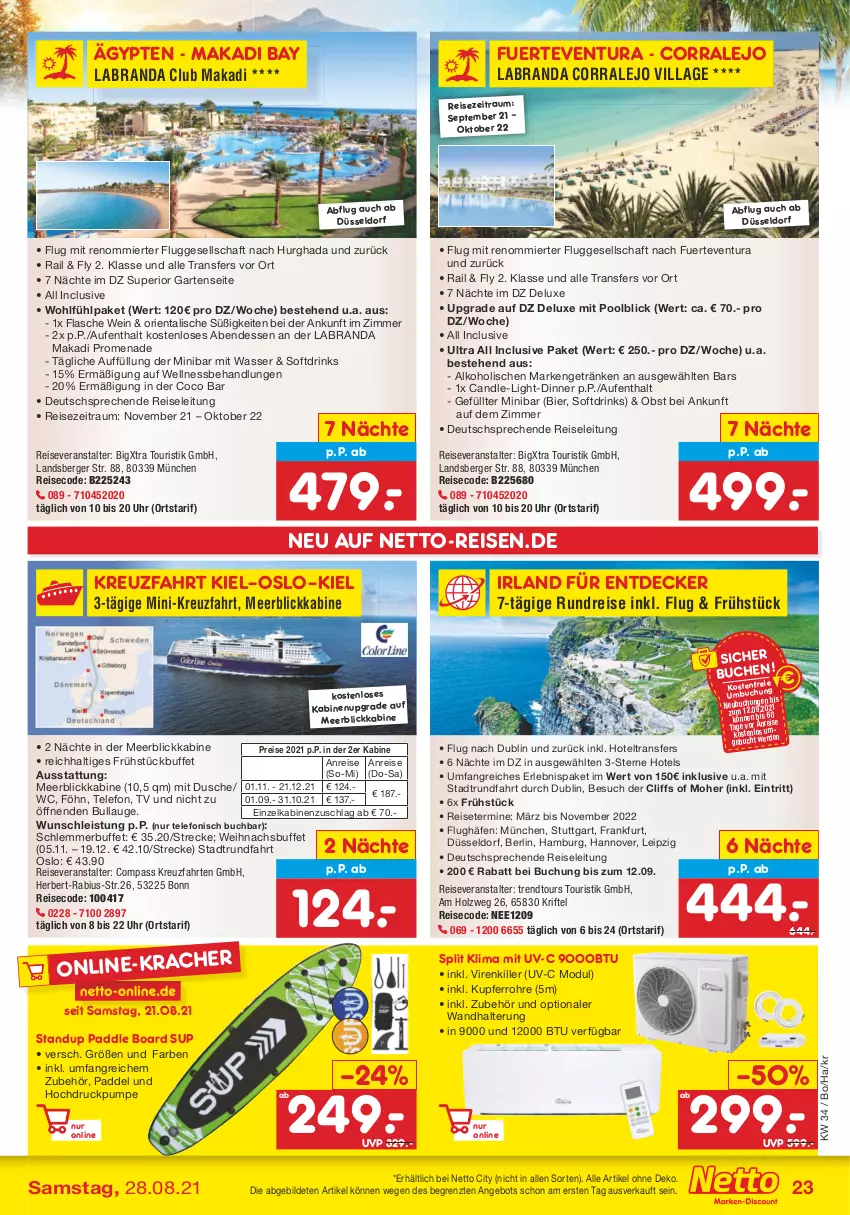 Aktueller Prospekt Netto Marken-Discount - Filial Angebote - von 23.08 bis 28.08.2021 - strona 23