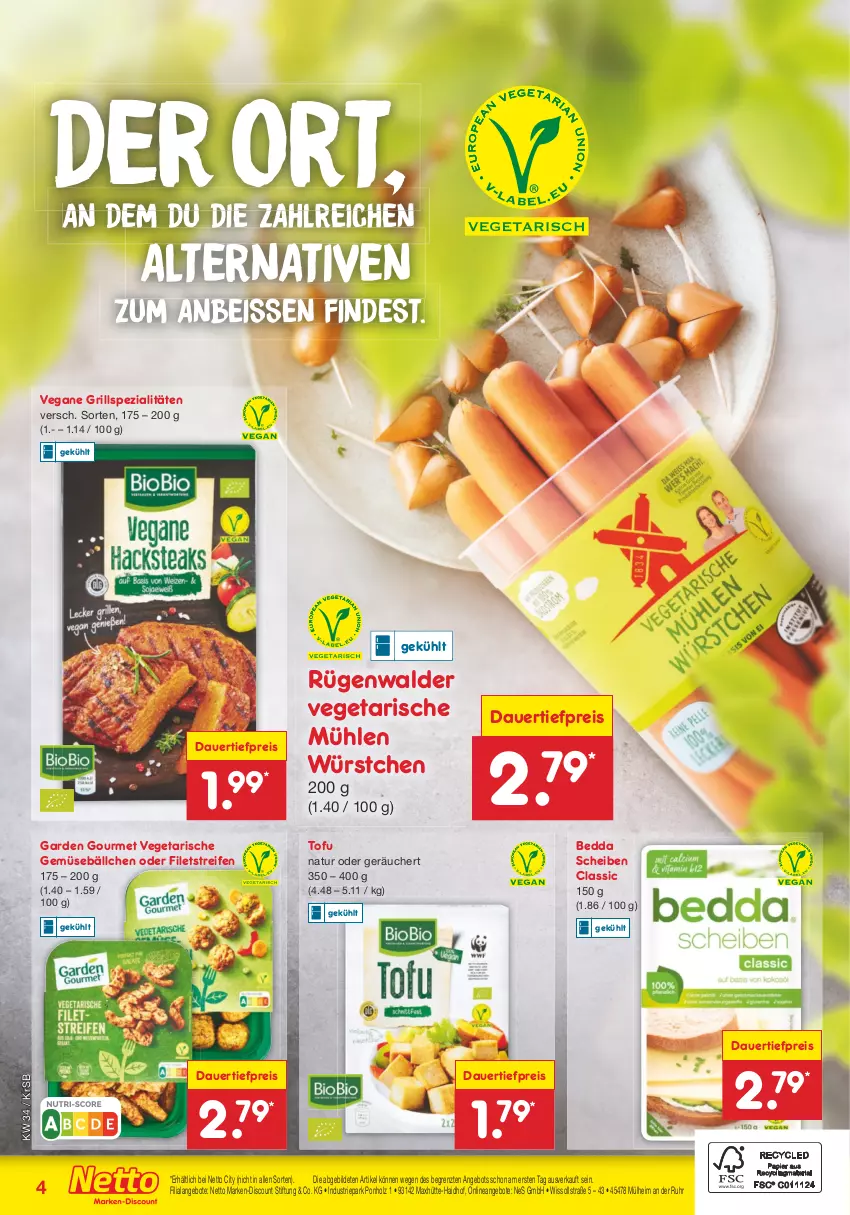 Aktueller Prospekt Netto Marken-Discount - Filial Angebote - von 23.08 bis 28.08.2021 - strona 44