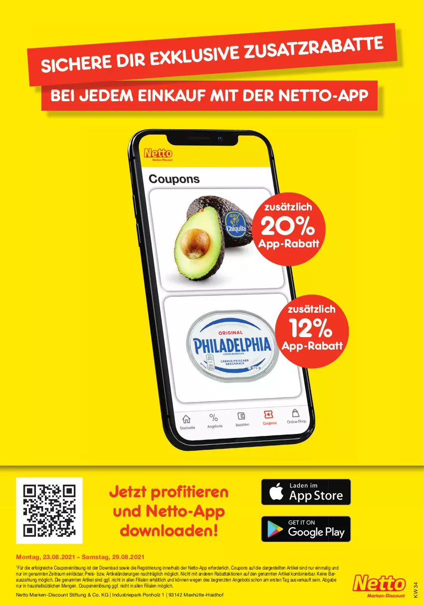 Aktueller Prospekt Netto Marken-Discount - Filial Angebote - von 23.08 bis 28.08.2021 - strona 45