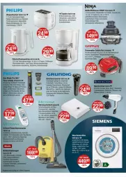 Gazetka promocyjna Vmarkt - Prospekte - Gazetka - ważna od 29.10 do 29.10.2025 - strona 16 - produkty: akku, aust, auto, Behälter, bett, body, decke, Deckel, dusche, edelstahl, Elektro, ente, Fieberthermometer, filterkaffee, fritteuse, grundig, haartrockner, Heißluftfritteuse, isana, kaffee, kaffeemaschine, Kocher, latte, Leuchte, Lithium-Lonen-Akku, matratze, matratzen, medisana, messer, pizza, rasierer, Rauch, Reinigung, ring, sana, Schal, Signal, tasse, thermometer, Ti, Tiere, tisch, toast, toaster, Trockner, uhr, waschmaschine, wasser, wasserkocher