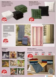 Gazetka promocyjna Vmarkt - Prospekte - Gazetka - ważna od 29.10 do 29.10.2025 - strona 21 - produkty: angebot, angebote, Bau, baumwolle, decke, dekokissen, duschtuch, Ergee, gästetuch, handtuch, kissen, LG, Plüsch, Saunatuch, Ti, Trockner, tuc, waschhandschuh, wolle