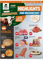 Gazetka promocyjna Vmarkt - Prospekte - Gazetka - ważna od 29.10 do 29.10.2025 - strona 22 - produkty: auer, blume, blumen, braten, brot, chili, eis, fleisch, gewürz, hackfleisch, kochschinken, Kraut, Laufen, LG, mehl, natur, Rosinenschnecke, schinken, schwein, schweine, sonnenblume, sonnenblumen, Sonnenblumenbrot, wein, weine