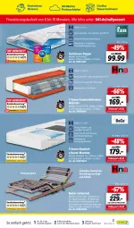 Gazetka promocyjna Lidl - Aktuelle Onlineshop-Highlights - Gazetka - ważna od 30.04 do 30.04.2024 - strona 21 - produkty: asti, auer, bett, dell, eis, federkern, federkernmatratze, Holz, kernmatratze, komfortschaum-matratze, korb, latte, lattenrost, mab, matratze, matratzen, Mode, Tasche, taschen, taschenfederkernmatratze, Ti, tisch, topper