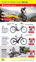 Gazetka promocyjna Lidl - Aktuelle Onlineshop-Highlights - Gazetka - ważna od 30.04 do 30.04.2024 - strona 38 - produkty: akku, beleuchtung, dell, E-Bike, E-Bikes, eis, Fahrrad, Mode, ndk, Ria, rwe, sattel, Schal, Ti, ZTE