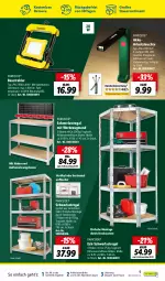 Gazetka promocyjna Lidl - Aktuelle Onlineshop-Highlights - Gazetka - ważna od 30.04 do 30.04.2024 - strona 9 - produkty: akku, Arbeitsleuchte, auer, aufbewahrungsbox, aust, Bau, korb, kraft, Leuchte, Parkside, regal, schwerlastregal, Ti, werkzeug