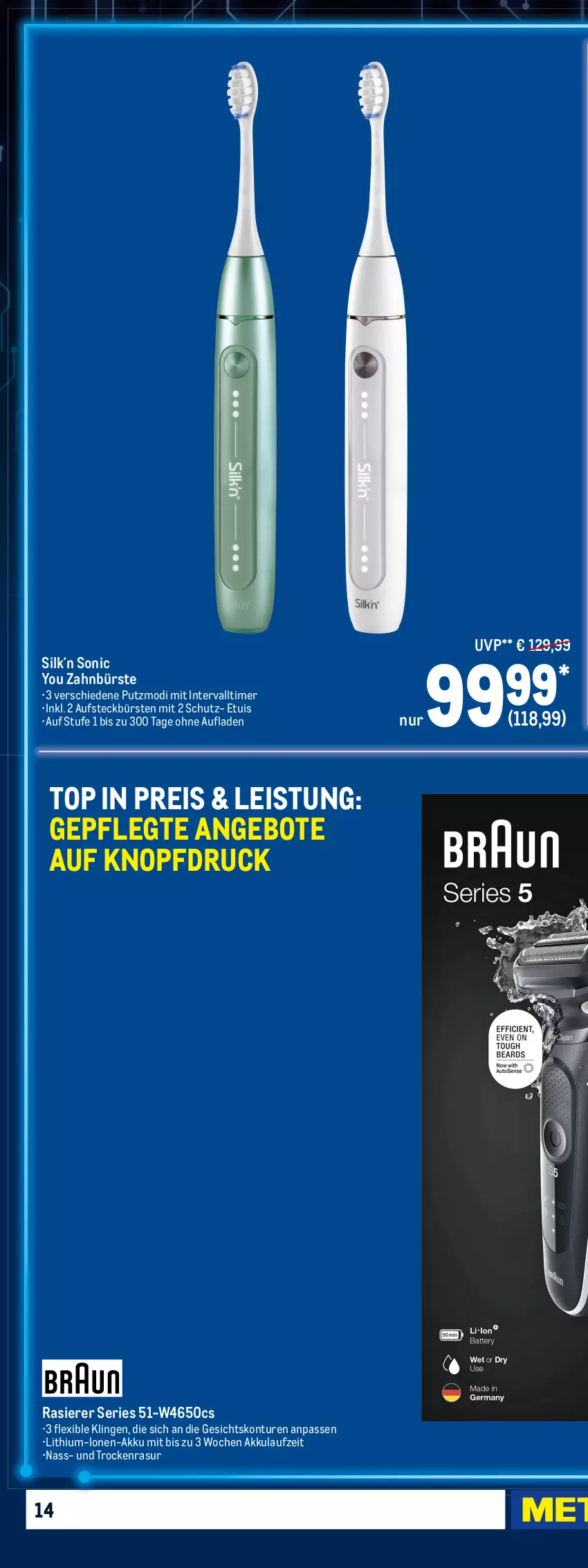 Aktueller Prospekt Metro - Technik Spezial - von 08.09 bis 21.09.2022 - strona 26 - produkty: adapter, akku, angebot, angebote, aufsteckbürsten, auto, BaByliss, bluetooth-lautsprecher, bürste, bürsten, eis, elle, festplatte, haartrockner, hama, HDMI, jbl, kamera, Kameras, latte, lautsprecher, Radio, rasierer, reis, ring, Roller, rum, rwe, teller, thermostat, Ti, timer, tisch, top-hit, Trockner, uhd, usb, wasser, Yo, zahnbürste