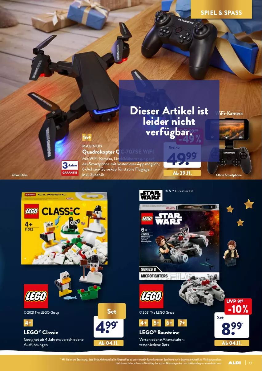 Aktueller Prospekt Aldi Nord - Aldi-Weihnachten-Spielzeug - von 25.10 bis 24.12.2021 - strona 33