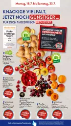 Gazetka promocyjna AldiSud - NÄCHSTE WOCHE - Gazetka - ważna od 23.07 do 23.07.2022 - strona 2 - produkty: aldi, angebot, aprikose, aprikosen, beere, beeren, beutel, bio, decke, eis, fleisch, Frühkartoffeln, himbeer, himbeere, himbeeren, kartoffel, kartoffeln, kirsch, kirsche, kirschen, kracher, lebensmittel, leine, LG, natur, Nektar, nektarinen, Rauch, reis, rispentomaten, Schal, Schale, speisefrühkartoffeln, Ti, tomate, tomaten, Yo, ZTE